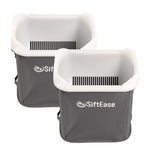 Multi pack of SiftEase litter sifters in dark grey, bundle and save when you buy 2