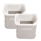 Multi pack of SiftEase litter sifters in light grey, bundle and save when you buy 2