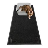Cat Litter Runner - Black Modern