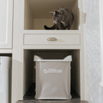 SiftEase litter box sifting is easy to store and perfectly sized to clean large litter boxes