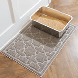 Cat Litter Mat - Grey Star