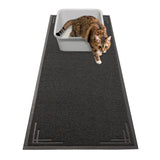 Cat Litter Runner - Dark Grey Modern