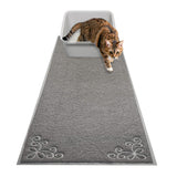 Cat Litter Runner - Grey Traditional