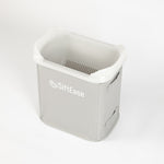 SiftEase cat litter sifter shown on a white background, faster cleaner alternative to sifter litter scoops