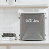SiftEase cat litter sifters are easy to store and look pleasing on countertop too.