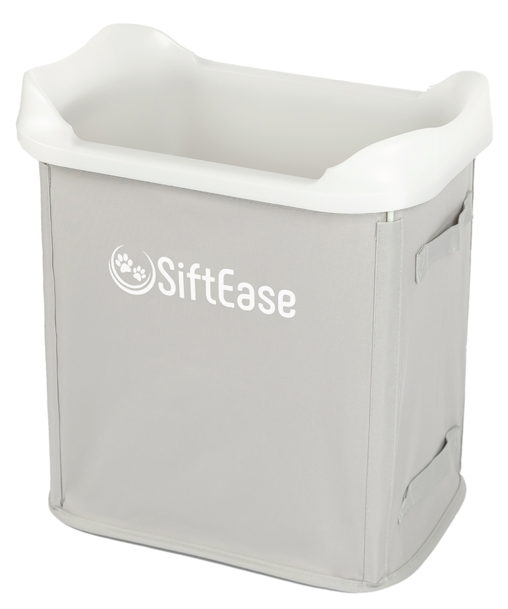 Siftease heavy duty sifting litter box cleaner on transparent background