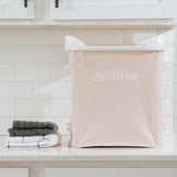 SiftEase cat litter sifters are easy to store and look pleasing on countertop too.